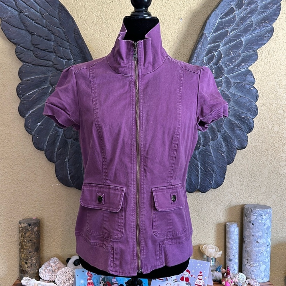 Ricki’s Denim Style Short Sleeve Jacket